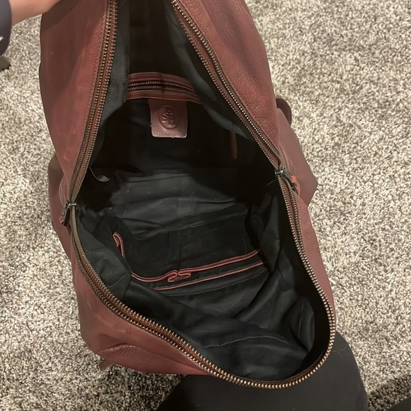 Ash Domino Leather backpack